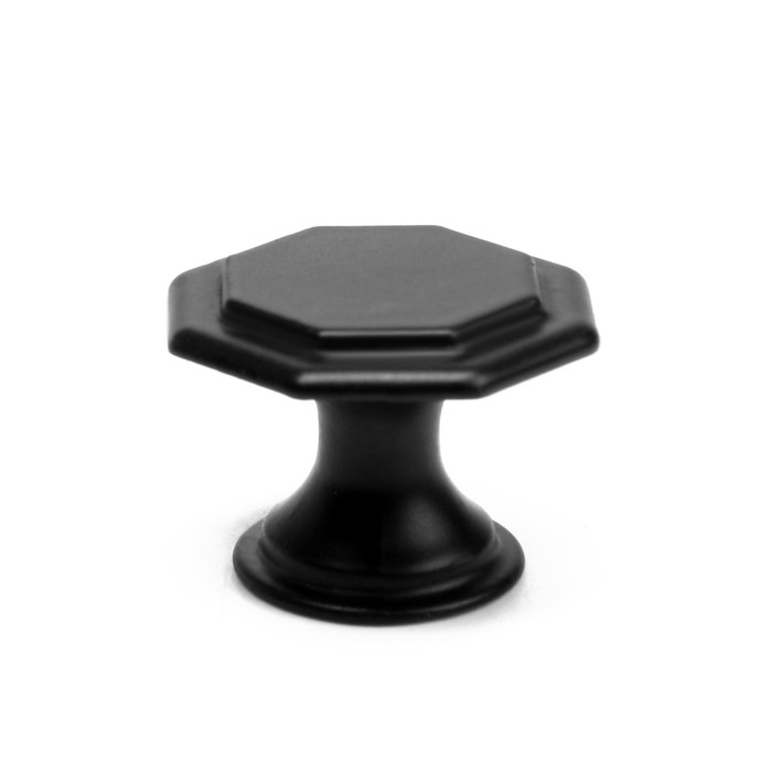 

Ручка кнопка ТУНДРА LIGHT РК034BL, цвет черный