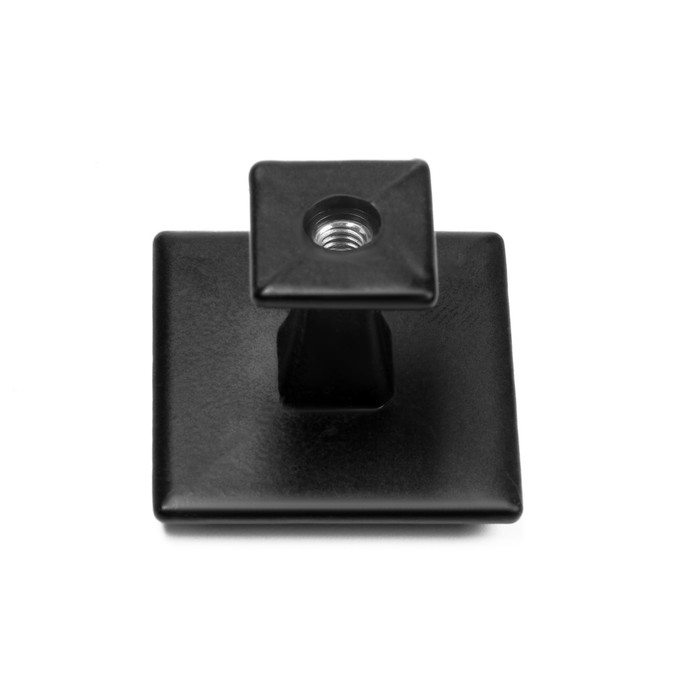 Ручка кнопка ТУНДРА РК119BL, черная - фото 18530501