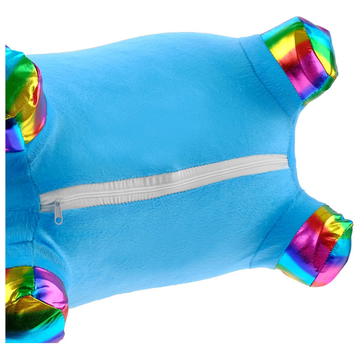 Попрыгун ZABIAKA «Единорог», текстильная отделка, 66х25х44 см, 1350 г, цвет МИКС - фото 1886459607