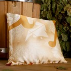 Подушка сувенирная, 22×22 см,  лаванда, можжевельник, микс - Фото 4