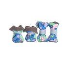 Ботиночки на флисе OSSO для собак, S, микс цветов - фото 298295678