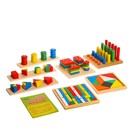Обучающий набор «Занятия по Монтессори» 7 игрушек - фото 7426347