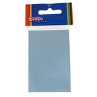 Блок с липким краем 51 мм x 76 мм, 100 листов, пастель, голубой - Фото 2