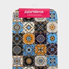 Коврик для ванной и туалета Доляна «Богемия», мозаика, 45×120 см - Фото 8