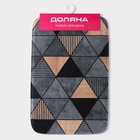 Коврик для ванной и туалета Доляна «Грэй», 40×60 см - Фото 7