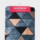 Коврик для ванной и туалета Доляна «Грэй», 45×120 см - Фото 6