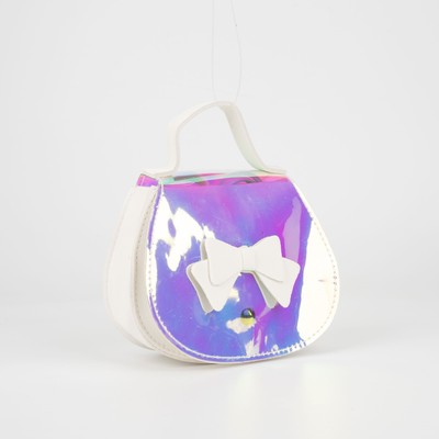 Сумка детская на магните, цвет сиреневый