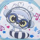 Сумка детская, отдел на молнии, длинный ремень, цвет голубой - Фото 3