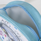 Сумка детская, отдел на молнии, длинный ремень, цвет голубой - Фото 4