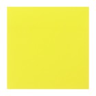 Блок с липким краем, 76 мм х 76 мм, 100 листов, флуоресцентный, жёлтый - Фото 2