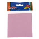 Блок с липким краем, 76 мм х 76 мм, 100 листов, пастель, розовый - Фото 2
