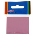 Блок с липким краем 51 мм х 38 мм, 100 листов, пастель, розовый - Фото 2