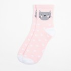Носки детские KAFTAN «Котик», размер 14-16, цвет розовый - Фото 4