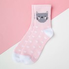 Носки детские KAFTAN «Котик», размер 18-20, цвет розовый - Фото 2