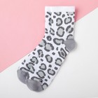 Носки детские KAFTAN «Леопард», размер 18-20, цвет белый 4531819