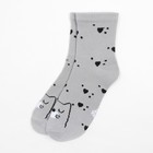 Носки детские KAFTAN «Кошка», размер 16-18, цвет серый - фото 23533527