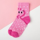 Носки детские KAFTAN «Фламинго», размер 14-16, цвет розовый - Фото 2