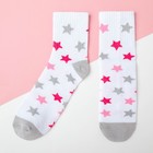Носки детские KAFTAN «Звёзды», размер 18-20, цвет белый - Фото 1