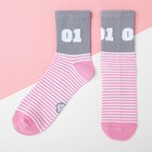 Носки детские KAFTAN "01" размер 18-20, цвет розовый - Фото 1