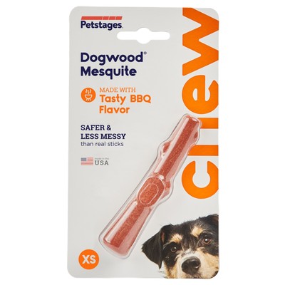 Игрушка Petstages Mesquite Dogwood для собак, очень маленькая, с ароматом барбекю 13 см
