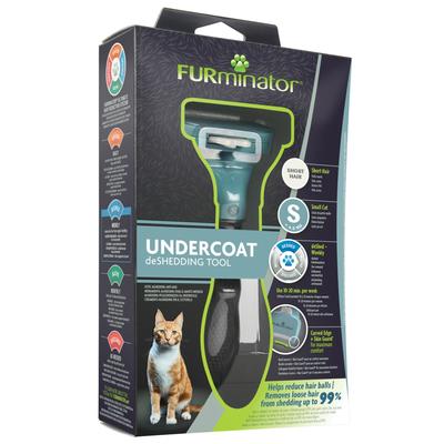 Фурминатор FURminator S для маленьких кошек c короткой шерстью
