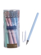 Ручка шариковая BrunoVisconti. PointWrite. Zefir, синий стержень, узел 0.38 мм, матовый корпус, МИКС - Фото 7