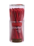 Ручка шариковая BrunoVisconti. EasyWrite. Red, красный стержень, узел 0.5 мм, резиновый упор, матовый корпус - Фото 12