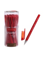 Ручка шариковая BrunoVisconti. EasyWrite. Red, красный стержень, узел 0.5 мм, резиновый упор, матовый корпус - Фото 7