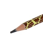 Карандаш чернографитный 3 мм ArtGraphix. Fun "Жираф", НВ, трёхгранный, пластиковый корпус - Фото 2