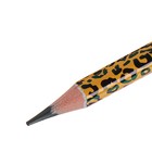 Карандаш чернографитный 3 мм ArtGraphix. Fun "Леопард", НВ, трёхгранный, пластиковый корпус - Фото 2