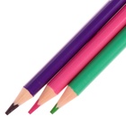 Карандаши цветные 12 цветов Funcolor пластиковые, в картонной тубе, МИКС - Фото 7