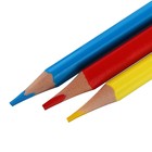 Карандаши цветные 18 цветов Funcolor пластиковые, в картонной тубе, МИКС - Фото 5