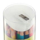 Карандаши цветные 36 цветов Funcolor пластиковые, в картонной тубе, МИКС - Фото 2
