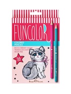 Карандаши цветные 36 цветов Funcolor пластиковые, МИКС - Фото 11