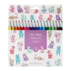 Фломастеры 18 цветов Happycolor, МИКС - Фото 13