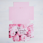 Коробочка для кондитерских изделий «От всего сердца»  17 × 20 × 6 см - Фото 3
