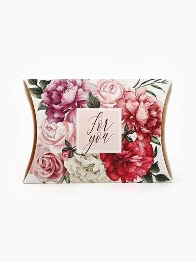 Коробка подарочная складная фигурная, упаковка, «Цветочная нежность», 11×8×2 см