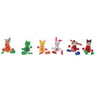 Фигурки "Животные", набор 6 штук - Фото 1