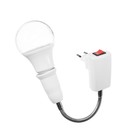 Светильник для растений 15 Вт, 12 мкмоль/с, гибкая ножка 15 см, выкл на корпусе - Фото 3