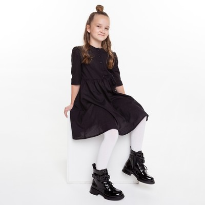 Колготки детские, белые, (bianco), рост 116-122 см