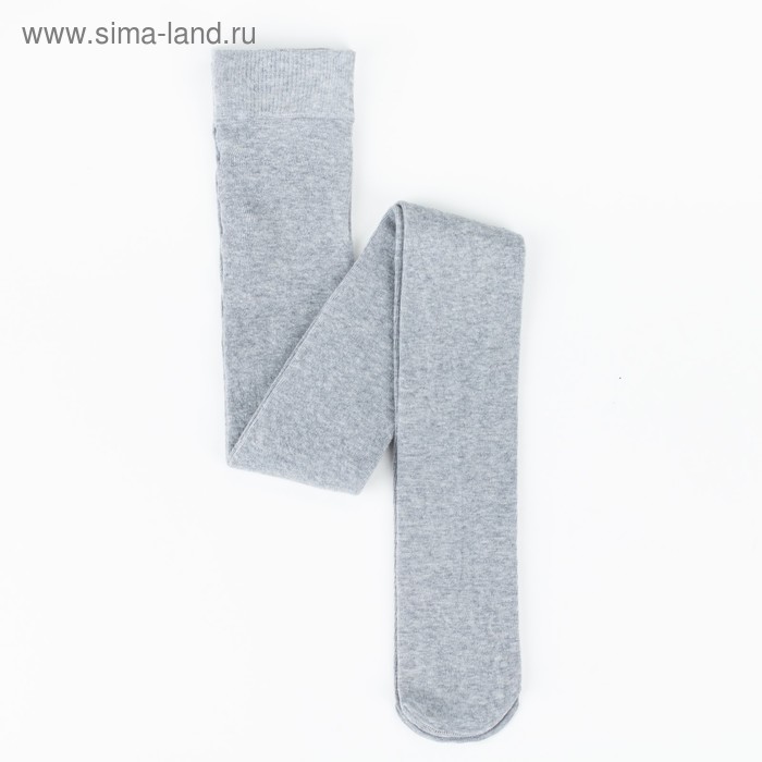 Колготки детские, цвет серый меланж (grigio melange), рост 128-134 см - Фото 1