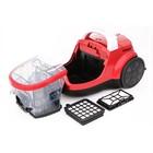 Пылесос WILLMARK VC-2067CY, 2000/400 Вт, чёрно-красный - Фото 2