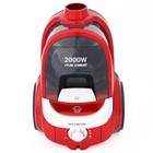 Пылесос WILLMARK VC-2067CY, 2000/400 Вт, чёрно-красный - Фото 3