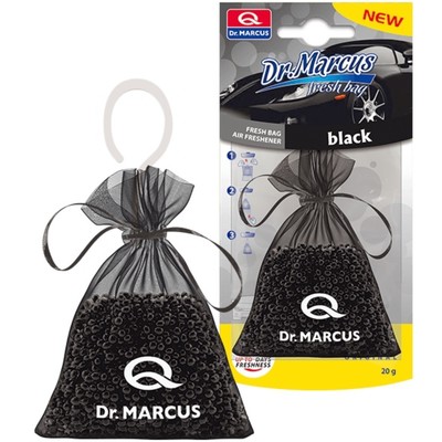 Ароматизатор Dr.Marcus Fresh Bag «Black», подвесной, на зеркало, 20 г 45832a