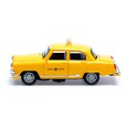 Машина металлическая, инерционная «Такси», открываются двери, капот, багажник - Фото 2