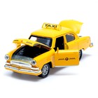 Машина металлическая, инерционная «Такси», открываются двери, капот, багажник - Фото 4