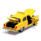 Машина металлическая, инерционная «Такси», открываются двери, капот, багажник - Фото 5