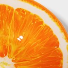 Салатник стеклянный Доляна «Сочный апельсин», 920 мл, 22×5 см - Фото 7