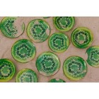 Салатник Доляна «Романтичный киви», 920 мл, 22×5 см, стекло, зелёный - Фото 8