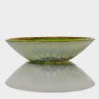 Салатник Доляна «Романтичный киви», 920 мл, 22×5 см, стекло, зелёный - Фото 3